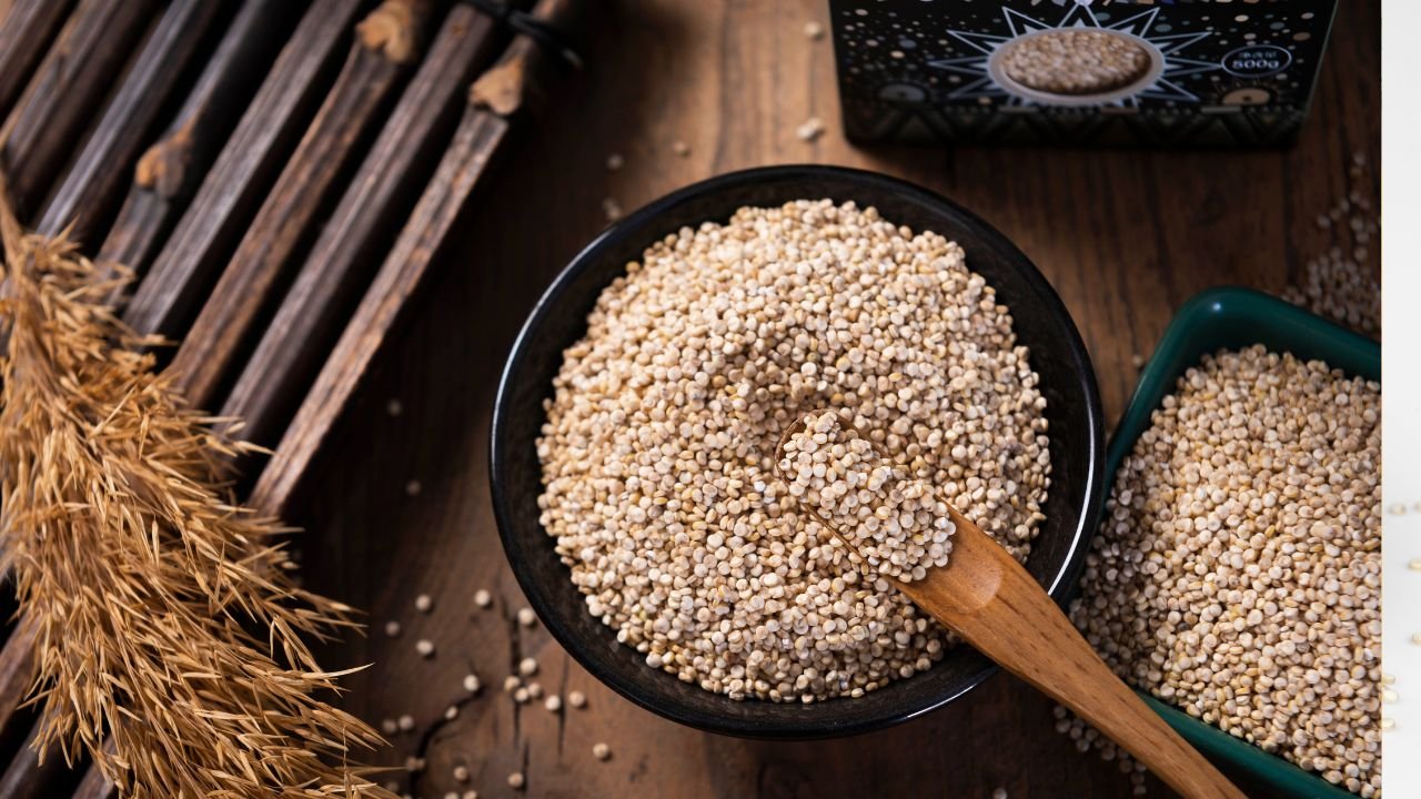 A bowl of quinoa