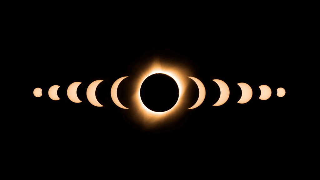 phases of solar eclipse